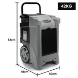 Baumr-AG 90L/day Commercial Air Dehumidifier for Mould, Portable, Stackable, LCD Display, Wheels