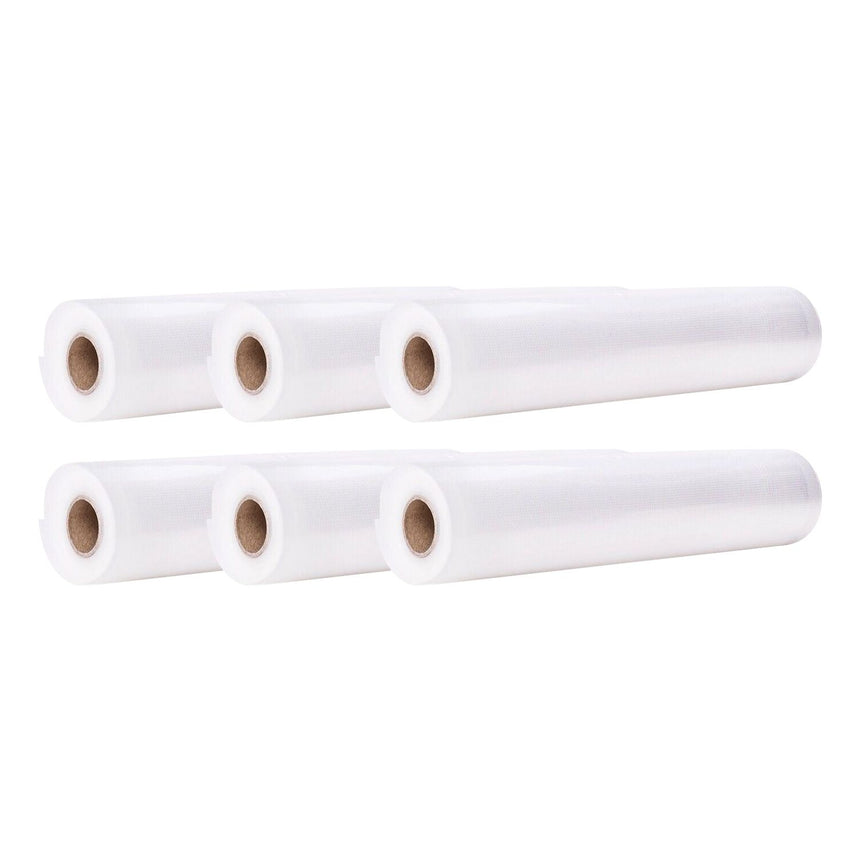 GOMINIMO 6 Pack Vacuum Food Sealer Rolls (28cm x 6m)