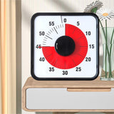 GOMINIMO 60-Minute Visual Countdown Timer (Large, Black)