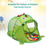 GOMINIMO Kids Dinosaur Pop-up Tent (Green)