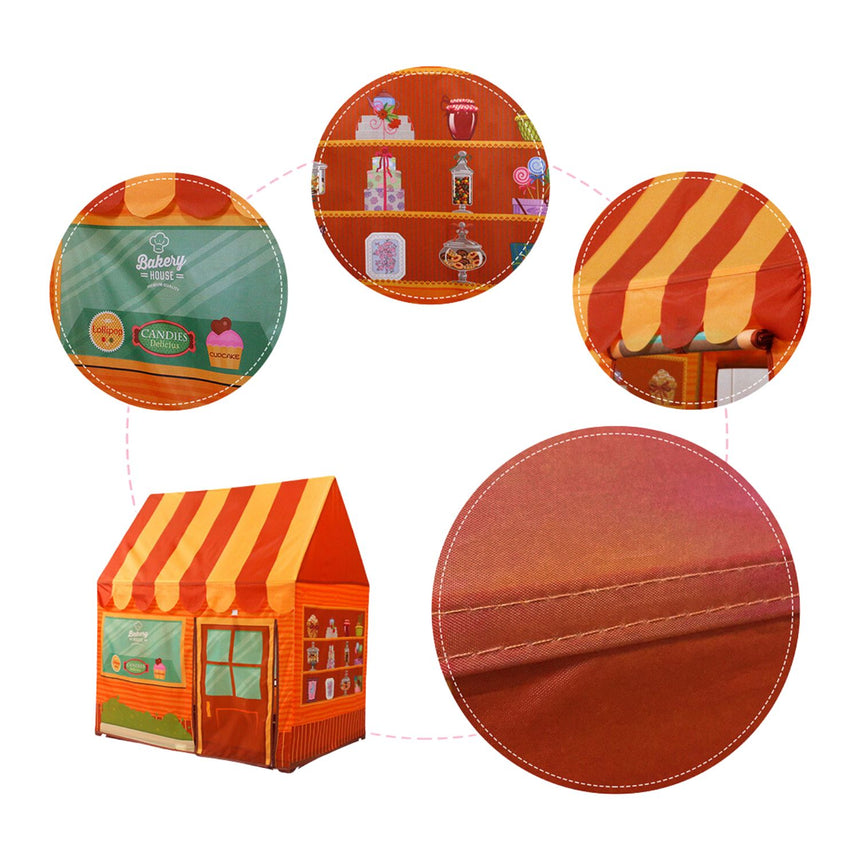 GOMINIMO Kids Dessert House Tent (Brown)