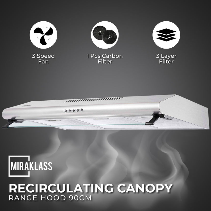 MIRAKLASS Slim Rangehood 90cm