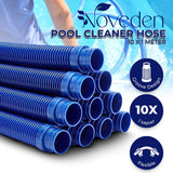 NOVEDEN 10 set 1m Pool Set Automatic Pool Cleaner Hoses (Blue)