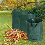 NOVEDEN 3 Packs Garden Waste Bags with 72 gallons (Green)