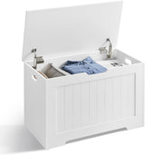 VASAGLE Storage Bench White