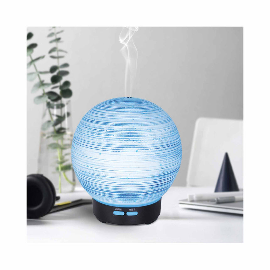 Essential Oil Aroma Diffuser - 100ml Ball Aromatherapy Ultrasonic Humidifier