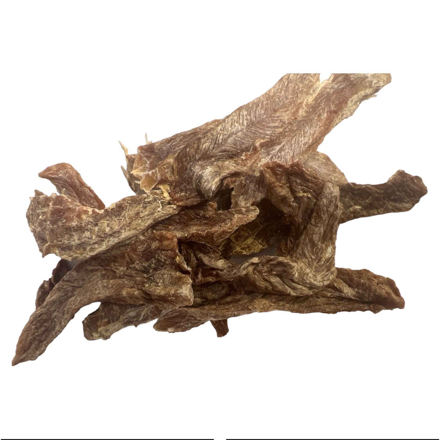 1Kg Dog Treat Duck Breast Jerky - Dehydrated Australian Healthy Puppy Chew