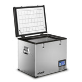 Kolner 95l Portable Fridge Chest Freezer With Lcd Panel - Rv Vehicle Camping Refrigerator