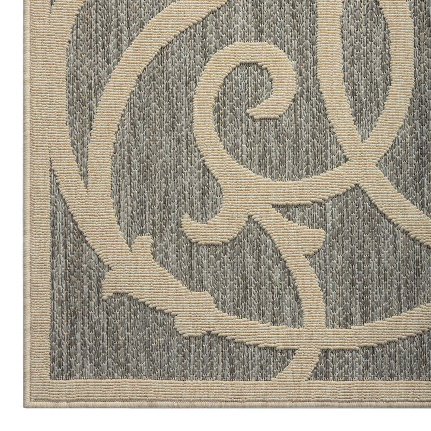 Alpha Outdoor Rug - Grey - 200x290