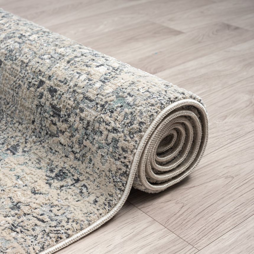 Aubre Contemporary Area Rug - Sand - 240x240