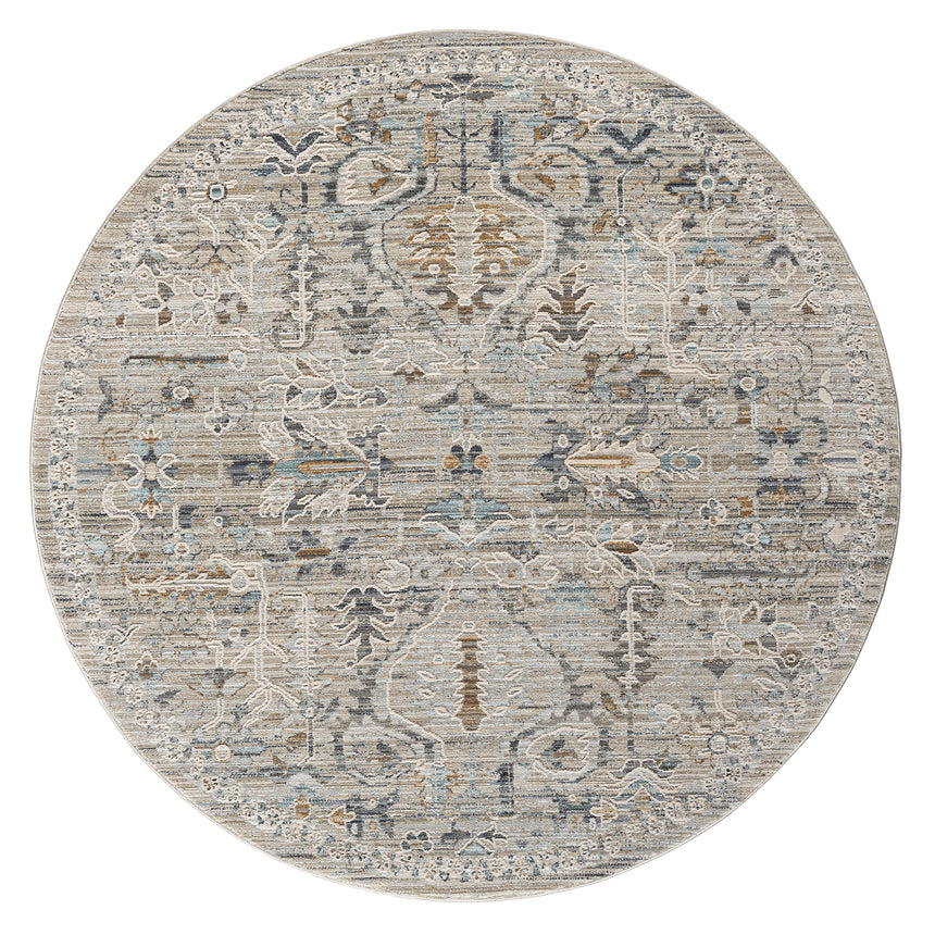 Aubre Contemporary Area Rug - Taupe - 240x320