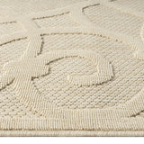 Alpha Outdoor Rug - Cream - 240x330