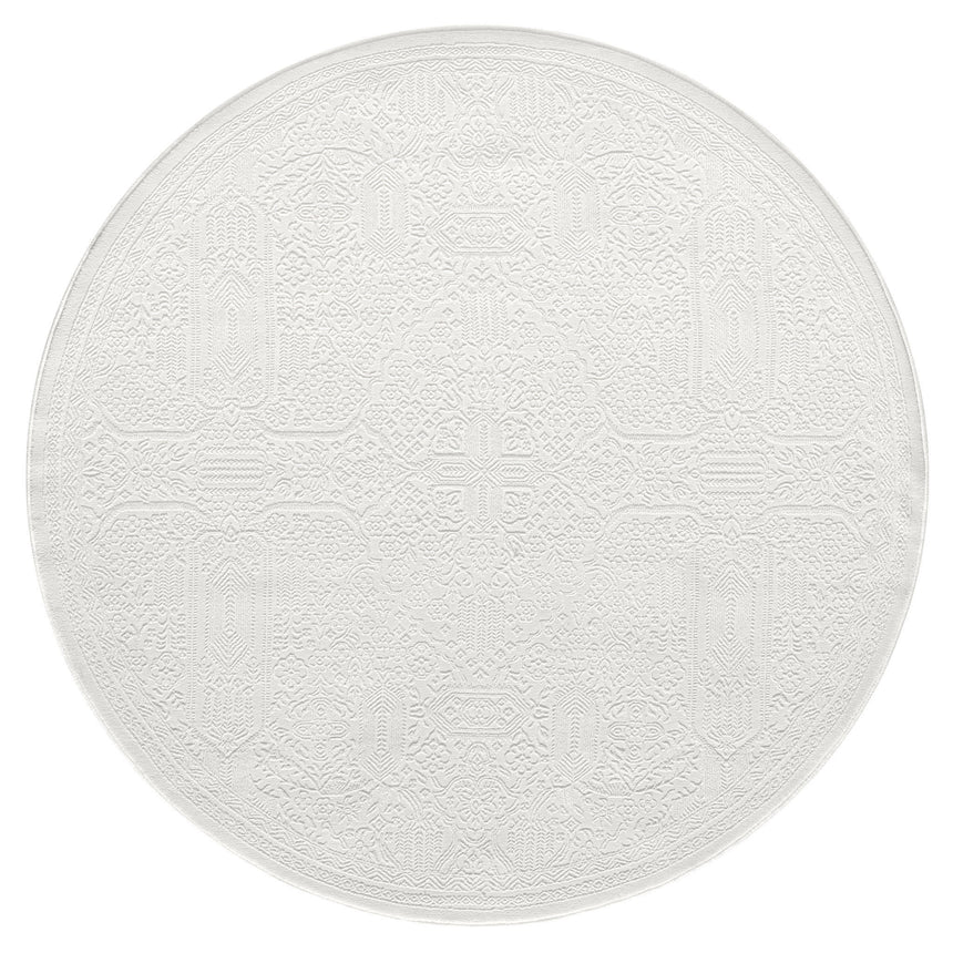 Grande Jacquard Rug - Ivory - 240x330