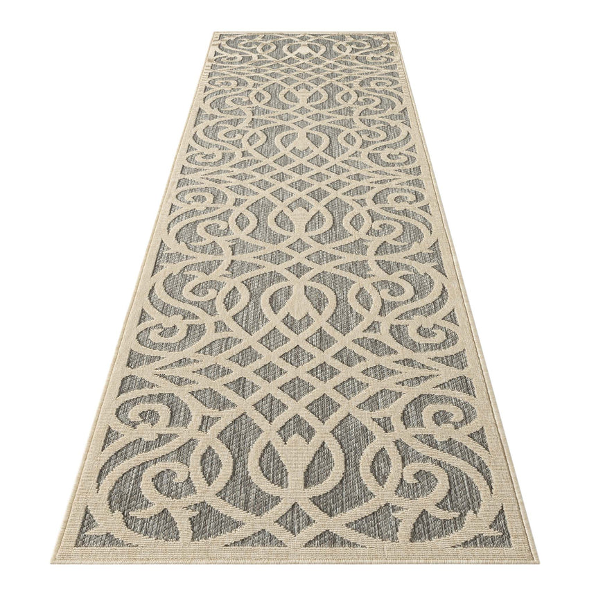 Alpha Outdoor Rug - Grey - 80x300