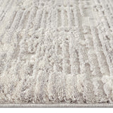 Addie Soft Pile Rug - Light Grey - 80x300