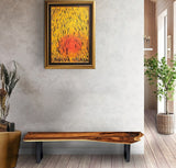 Bench seat or low set console table, hallway table Raintree Wood 1.5 Meter 150cm