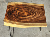 Raintree Wood Live Edge Coffee Table-40-50 cm