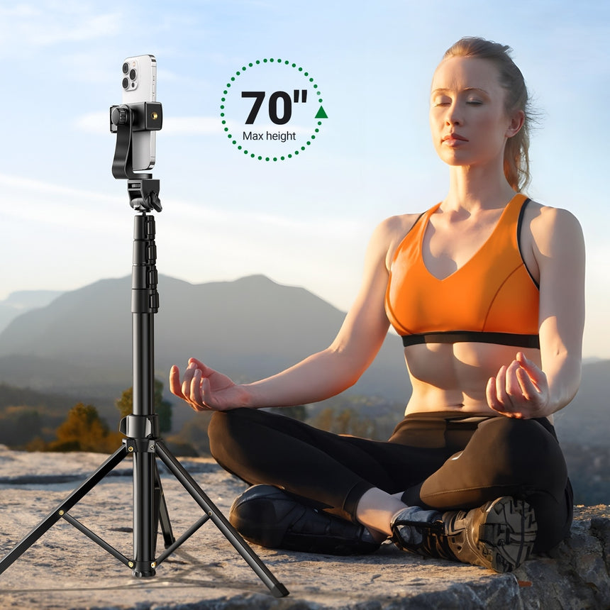 UGREEN 15609 Cell Phone Selfie Stick Tripod 1.7m with Bluetooth Remote