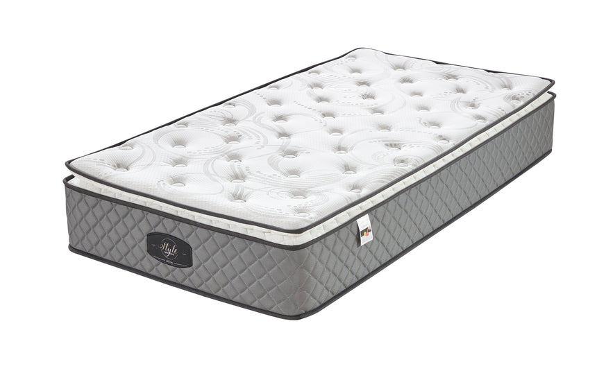 Comfort Euro Top 30cm Pocket Spring Mattress - King Single