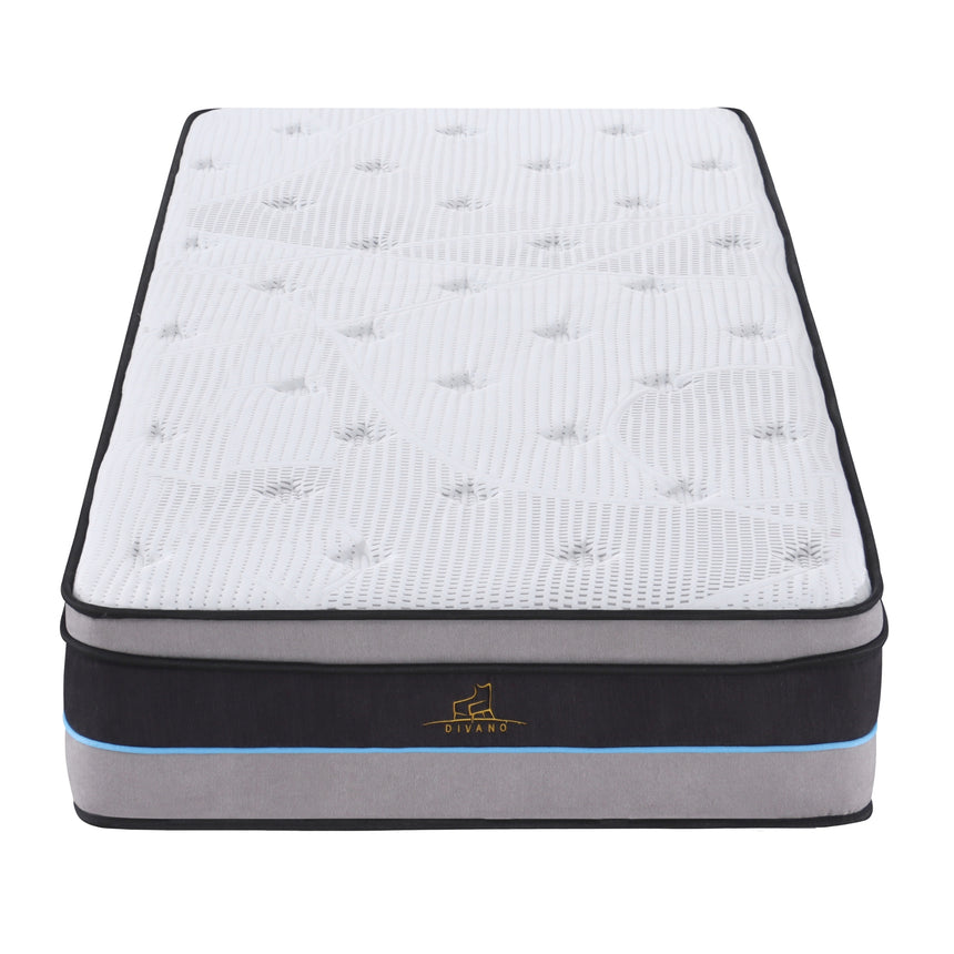 Cloud Dreams Single Size Pocket Spring Luxury Plush Top 28cm Mattress