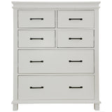 Lily Bedside Tallboy 3pc Bedroom Set Nightstand Storage Cabinet - White