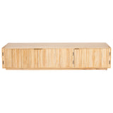 Cyrus ETU Entertainment TV Unit 200cm 3 Door Solid Mango Wood - Natural