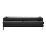 Ariya 3 Seater Sofa Fabric Uplholstered Lounge Couch - Charcoal