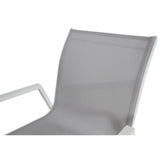 Iberia 4pc Set Aluminium Outdoor Dining Table Chair White