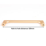 Gold Zinc Kitchen Cabinet Handles Drawer Bar Handle Pull 128mm