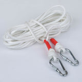 8mm 10m Safety Climbing Rope Nylon Rock Static Outdoor Boat Anchor Marine Rope Dock Lines Rope