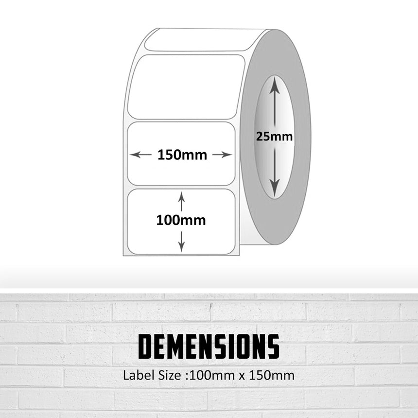 3 rolls 100x150mm 4x6 900 Labels Shipping Label Fastway eParcel Aaramex Couriers Please