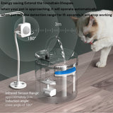 Cat Dog Water Fountain With Sensor Pet Water Dispenser 1.8L Automatic Drinking Fountain for Cats Kitty Indoor