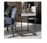 Interior Ave - Monroe Mirror Bedside / Side Table