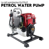 Portable 4-Stroke Petrol Water Pump 1.6HP