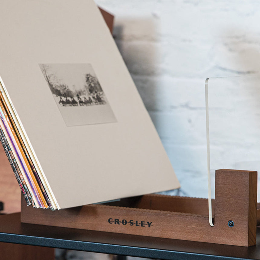 Eric Clapton Slowhand 35th Anniversary - Vinyl Album & Crosley Record Storage Display Stand