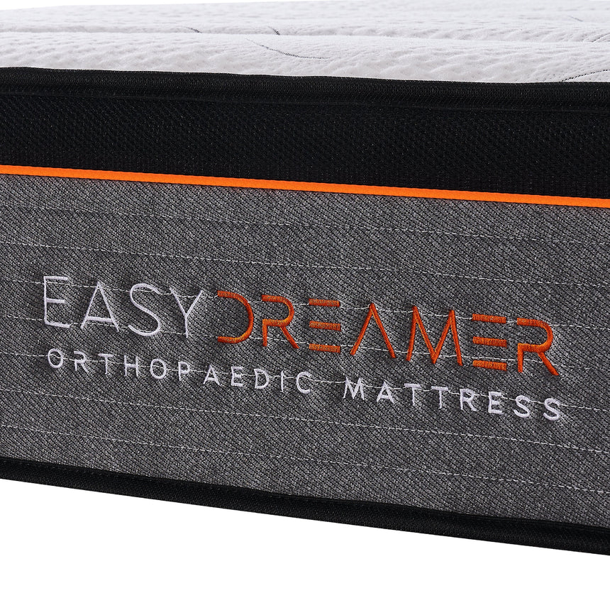 EasyDreamer Orthopaedic Euro Top Pocket Spring Double Mattress