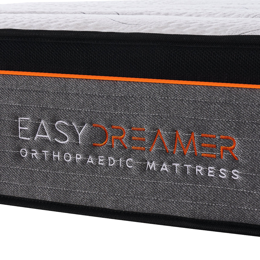 EasyDreamer Orthopaedic Euro Top Pocket Spring Queen Mattress