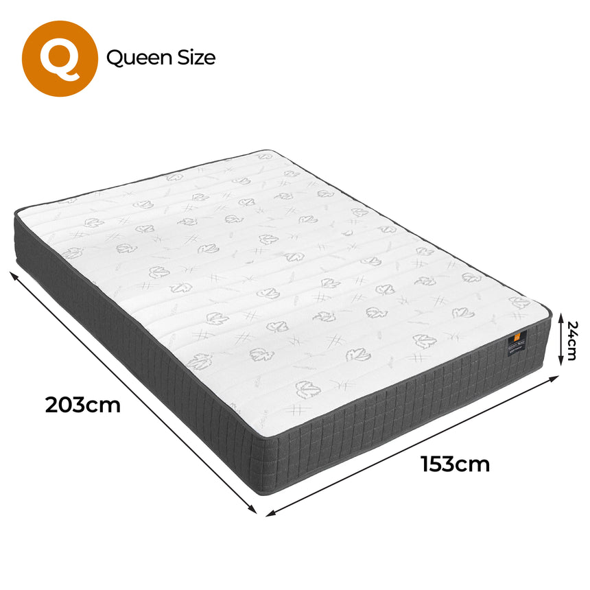 Boxed Comfort Pocket Spring Mattress Queen