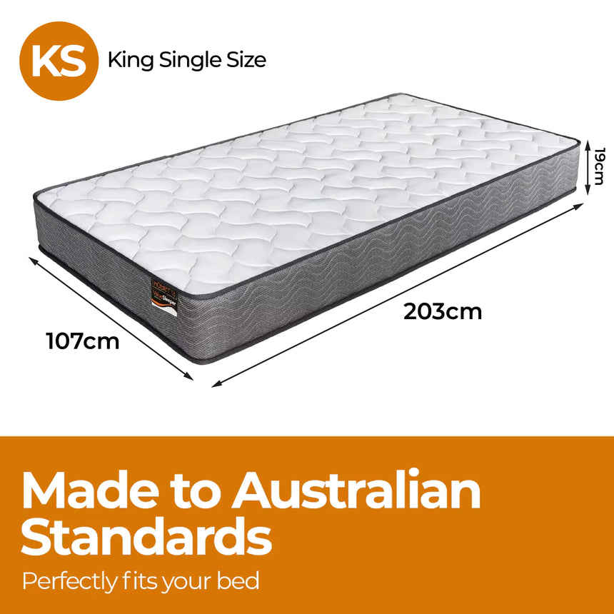 ValueSleeper 3-Zone Orthopaedic Pocket Spring King Single Mattress