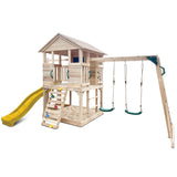 Lifespan Kids Kingston Cubby House with 2.2m Yellow Slide