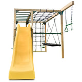 Lifespan Kids Orangutan Climbing Cube Jungle Gym Play Centre + Yellow Slide