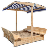 Lifespan Kids Skipper Sandpit with Canopy