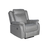 Carlton 1R Finest Fabric Recliner Sturdy Construction Metal Mechanism