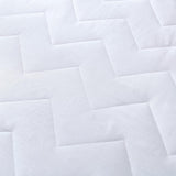 Gioia Casa 100% Ultra-Soft Cotton Quilted Anti-Microbial Mattress Cover Protector - Single Size