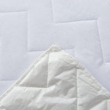 Gioia Casa 100% Ultra-Soft Cotton Quilted Anti-Microbial Mattress Cover Protector - Single Size