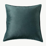 Super Soft Textured Corduroy Velvet European Pillowcase - Forest Green