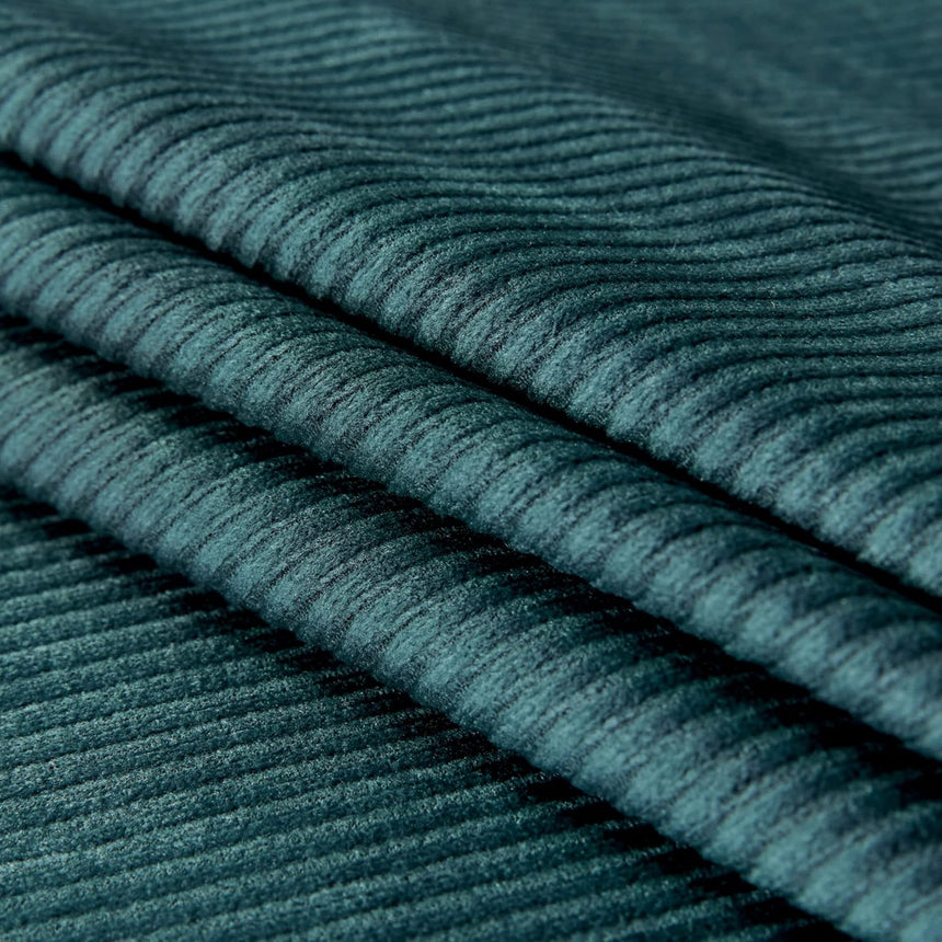 Super Soft Textured Corduroy Velvet European Pillowcase - Forest Green