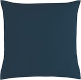 Vintage Washed 100% Cotton European Pillowcase - Luxurious European Pillow Cover - Dark Indigo - 1 Pc