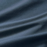 Vintage Washed 100% Cotton European Pillowcase - Luxurious European Pillow Cover - Dark Indigo - 1 Pc