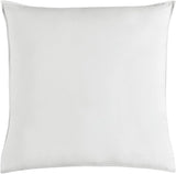 Vintage Washed 100% Cotton European Pillowcase - Luxurious European Pillow Cover - White - 1 Pc